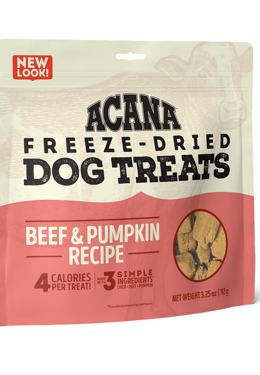 Beef & Pumpkin Freeze-Dried Treats